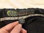 Kikwear 90s Vintage Black Rave Cargo Pants  m  Power Surge 100  Nylon