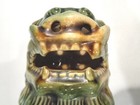 Vintage Chinese 7  Foo Dog Ceramic Guardian Temple Lion Figurine Statue