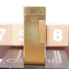 Dunhill Rollagas Lighter Gold Barley Pattern_ultrasonically Cleaned_working
