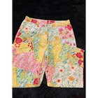 Palm Lily Women s Size 8 Floral Patchwork Pants Cotton Boho Cottagecore