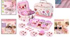 Durable Pretend Play Tea Set For Little Girls - Enhance Imagination   Fun 