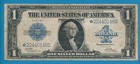  1 00 1923 Fr 239 Star Super Rare  Large Size  Silver Certificate  Blue Seal