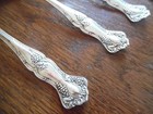 1847 Rogers Bros Vintage Grape  1904  Set Of 6 Silverplate Soup Spoons No Mono
