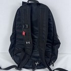 Under Armour Hustle 5 0 Black Oreo New Backpack Unisex Black white Gym Athletic