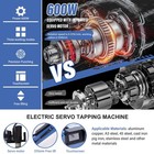 M3-m16 Electric Tapping Machine Tapper Tapping Arm Universal W 9pcs Ansi Collets