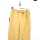 Nike Women Size Xl Pants Golden Yellow Loose Straight Ankle Tech Pack Woven