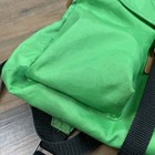 Eddie Bauer Backpack 80s Vtg Nylon Green Outdoor Hiking Climbing Rucksack Cinch