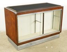 Vintage European Glass Front Store Display Storage Case Counter