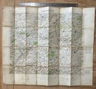 Ww1 Front Line Trenches Map Belgium Hazebrouck 5a Ornance Survey Map 