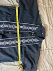 Men   s Mexican Guayabera Navy Blue And White Xl 