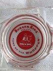 Vintage Burger King Glass Ashtray Home Of The Whopper Nebraska Advertising Rare 