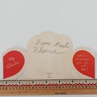 Rare Vintage 1950s Fold Out Valentine Card Suggestive Girl In Towel A-meri-card