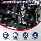 Pair Front Cv Axle Shaft For 2002-2009 Toyota Camry 2001-2007 Highlander 2 4l