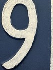 1921 Massachusetts License Plate  9162 Painted Steel Antique Original 4digit Usa