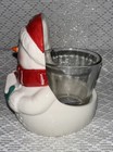 Yankee Candle Snowman Gingerbread Votive Tealite Holder 2024 Holiday Christmas