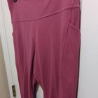 Lululemon High Rise Ankle Leggings Pink purple rose Mix Women s Size 12 Stretch