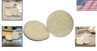 Lambswool Pads With Foam Backing For 6  Buffers - Includes Clips For Easy Use