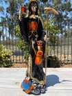 Santa Muerte Bendesida Black Encarnada - 22  Color Negra - Holy Death Fix Owl