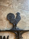 Rooster Weathervane  New   23    high X 20    Across  Solid Cast Metal 