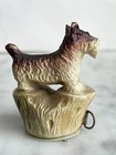 Vintage Celluloid Figural Tape Measure Scotty Dog  Featured In Collector Book