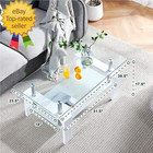 Living Room Rectangle Coffee Table  Tea Table Suitable For Waiting Room  Modern 