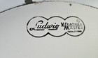 Vtg Ludwig 10    Single Row Tambourine 1960s Script Logo Weather Master Never Used