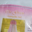 White Bed Canopy Netting Cake Net Round Lightweight Outdoor Wedding Bugs