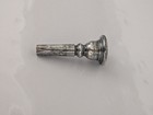 Antique 1910s Frank Holton Chicago 27 Silver-plated Cornet Mouthpiece