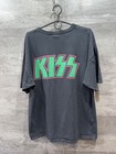 Vintage Kiss Ace Frehley 1978 Solo Album Promo T-shirt Anvil Tearaway Tag Siz Xl