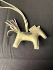 Hermes Milo Lambskin Lizard Touch Grigri Rodeo Horse Bag Charm Pm 