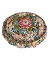 Joan Rivers Flora Pink Enamel Trinket Box Rhinestones Victorian Romantic Style