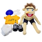 24inch Jeffy Puppet Hand Puppet Plushie Toy  Fun Naughty Puppet Toy