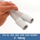 3pcs Replacement Cpap Tubing Cpap Hose 6 Foot Length  Flexible Cpap Tube 6ft