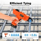 8-34mm Handheld Rebar Tie Gun Tier Machine Automatic Steel Bar Tying Tool   Wire