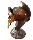 Handcrafted Medieval Gladiator Helmet  Antique Bronze Finish Roman Knight Helmet