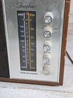 Vtg Realistic Stereophonic 12-1466 Fm-am-fm Stereo Wood Japan Mcm Works  read 