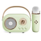 Mini Karaoke Machine karaoke Machine For Kids And Adults cute Karaoke Green
