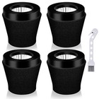 Leadaybetter 4 Pack Replacement Filter For Dirt Devil Scorpion Handheld   