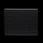 Clear Acrylic Stamp Block 5 12 x6 3  With Grid Lines For Scrapbooking   Card Mak