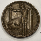 1915 Panama-pacific International Exposition  Official Medal  Bronze  38 Mm  Lme