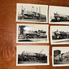 Lot 9 Vintage Steam Locomotive Railroad Photos B w Train Engines 1930s Original