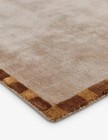Modern Rajaa Hand Tufted Wool Area Rug 9x12 Ft - Blush Luxury Plush Handmade Rug