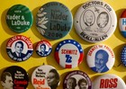 Third Party Presidential Pins Buttons Socialist Workers Independent Communist   