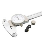 15  Dial Caliper  Hardened Stainless Steel  Satin Finish With Case