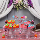 7 Tiers Acrylic Clear Cake Stand Wedding Birthday Cupcake Display Cake Tower