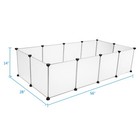 Durable Portable Metal Pet Playpen Puppy Dog Fences  Indoor Outdoor Cage