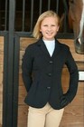 Kaki Childrens Youth Black English Hunt Coat - Fleece Lined Childs 10 12 14 16