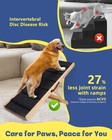 Dog Ramp For Bed   Couch For Small   Medium Dogs - Joint-friendly  Anti-slip