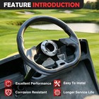 13inch Golf Cart Steering Wheel hub Adapter For Ezgo Txt Rxv Yamaha Car