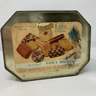 Coronation Souvenir June 1953 Queen Elizabeth Ii Biscuit Tin  England    